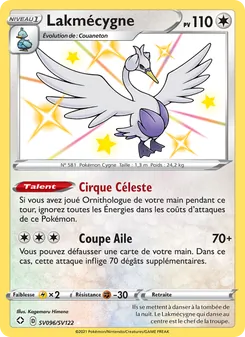 Carte Pokémon Lakmécygne SV096 — Destinées Radieuses