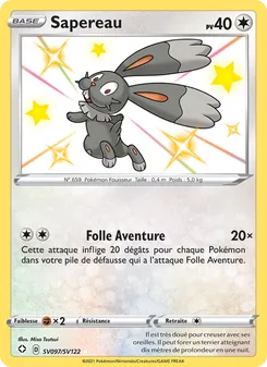 Carte Pokémon Sapereau SV097 — Destinées Radieuses