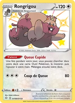 Carte Pokémon Rongrigou SV100 — Destinées Radieuses