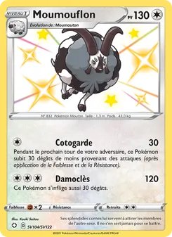 Carte Pokémon Moumouflon SV104 — Destinées Radieuses