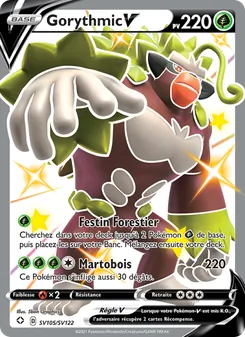 Carte Pokémon Gorythmic V SV105 — Destinées Radieuses