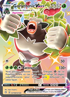 Carte Pokémon Gorythmic VMAX SV106 — Destinées Radieuses