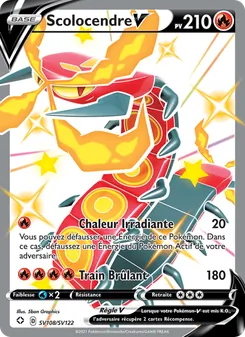 Carte Pokémon Scolocendre V SV108 — Destinées Radieuses