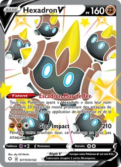 Carte Pokémon Hexadron V SV115 — Destinées Radieuses