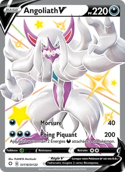 Carte Pokémon Angoliath V SV116 — Destinées Radieuses
