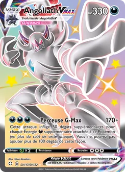 Carte Pokémon Angoliath VMAX SV117 — Destinées Radieuses
