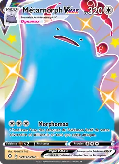 Carte Pokémon Métamorph VMAX SV119 — Destinées Radieuses