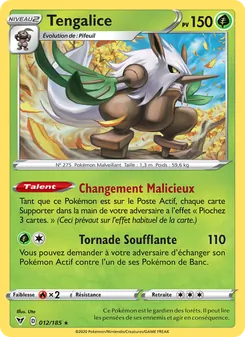 Carte Pokémon Tengalice 12 — Voltage Éclatant