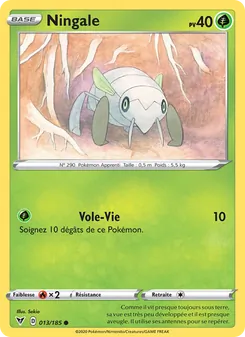 Carte Pokémon Ningale 13 — Voltage Éclatant