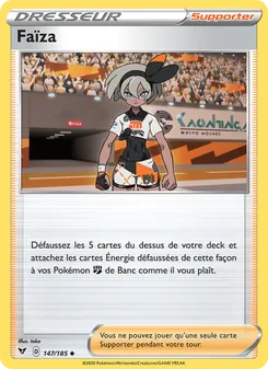 Carte Pokémon Faïza 147 — Voltage Éclatant