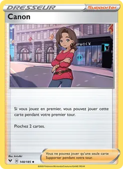 Carte Pokémon Canon 148 — Voltage Éclatant