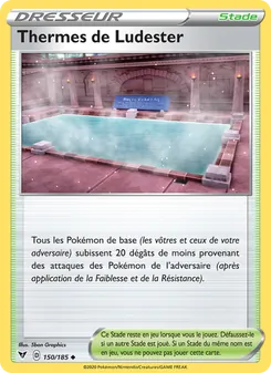 Carte Pokémon Thermes de Ludester 150 — Voltage Éclatant