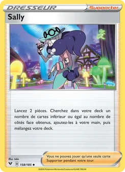 Carte Pokémon Sally 158 — Voltage Éclatant