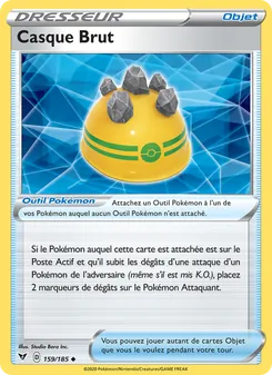 Carte Pokémon Casque Brut 159 — Voltage Éclatant