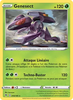 Carte Pokémon Genesect 16 — Voltage Éclatant