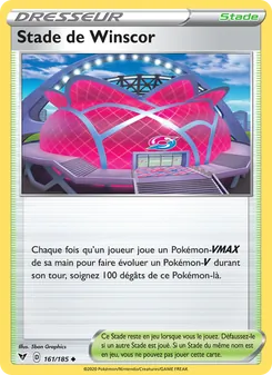 Carte Pokémon Stade de Winscor 161 — Voltage Éclatant