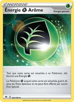 Carte Pokémon Énergie Grass Arôme 162 — Voltage Éclatant