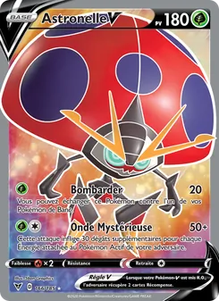 Carte Pokémon Astronelle V 166 — Voltage Éclatant
