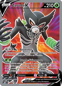 Carte Pokémon Zarude V 167 — Voltage Éclatant