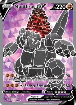 Carte Pokémon Monthracite V 173 — Voltage Éclatant