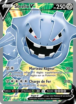 Carte Pokémon Steelix V 176 — Voltage Éclatant