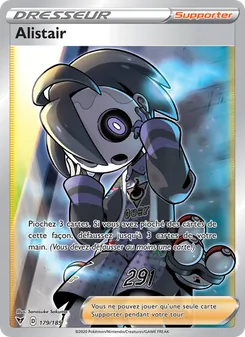 Carte Pokémon Alistair 179 — Voltage Éclatant