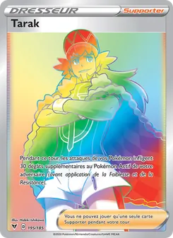 Carte Pokémon Tarak 195 — Voltage Éclatant