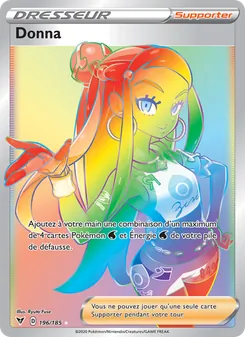 Carte Pokémon Donna 196 — Voltage Éclatant