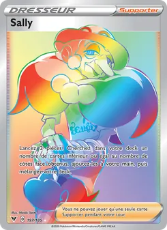Carte Pokémon Sally 197 — Voltage Éclatant