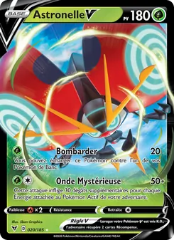 Carte Pokémon Astronelle V 20 — Voltage Éclatant