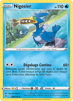 Carte Pokémon Nigosier 40 — Voltage Éclatant