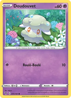 Carte Pokémon Doudouvet 75 — Voltage Éclatant