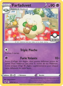 Carte Pokémon Farfaduvet 76 — Voltage Éclatant