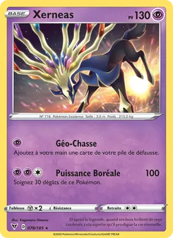 Carte Pokémon Xerneas 78 — Voltage Éclatant