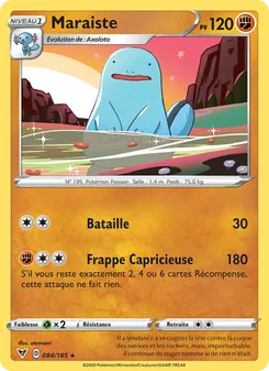 Carte Pokémon Maraiste 84 — Voltage Éclatant