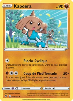 Carte Pokémon Kapoera 88 — Voltage Éclatant