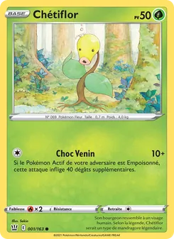 Carte Pokémon Chétiflor 1