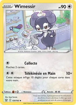 Carte Pokémon Wimessir 120 — Styles de combat