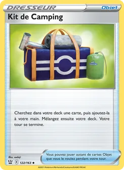Carte Pokémon Kit de Camping 122 — Styles de combat