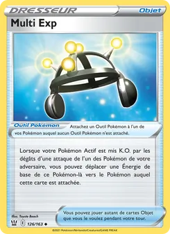 Carte Pokémon Multi Exp 126 — Styles de combat