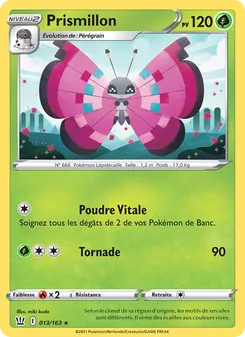 Carte Pokémon Prismillon 13 — Styles de combat