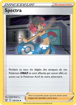 Carte Pokémon Spectra 130 — Styles de combat