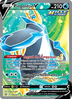 Carte Pokémon Pingoléon V 145 — Styles de combat