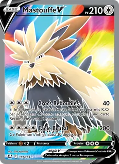 Carte Pokémon Mastouffe V 157 — Styles de combat