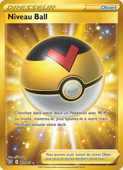Carte Pokémon Niveau Ball 181 — Styles de combat