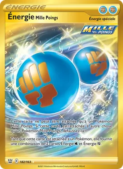 Carte Pokémon Énergie Mille Poings 182 — Styles de combat