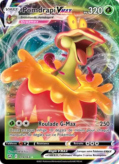 Carte Pokémon Pomdrapi VMAX 19 — Styles de combat