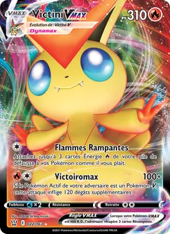 Carte Pokémon Victini VMAX 22 — Styles de combat
