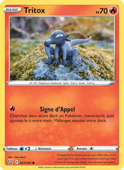 Carte Pokémon Tritox 27