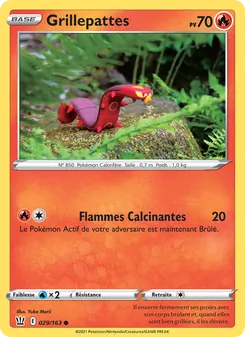 Carte Pokémon Grillepattes 29